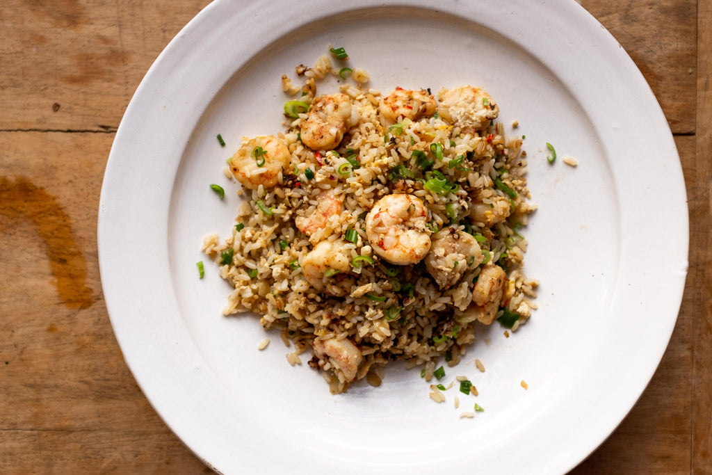 Shrimp and Sichuan pepper fried rice